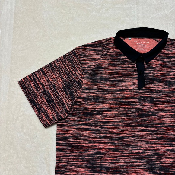 Under Armour Mens XL Iso-Chill Polo Golf Multicolor Breathable - Picture 3 of 10